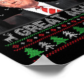 Funny Trump macht Weihnachten wieder großartig, hä Poster (Ecke)