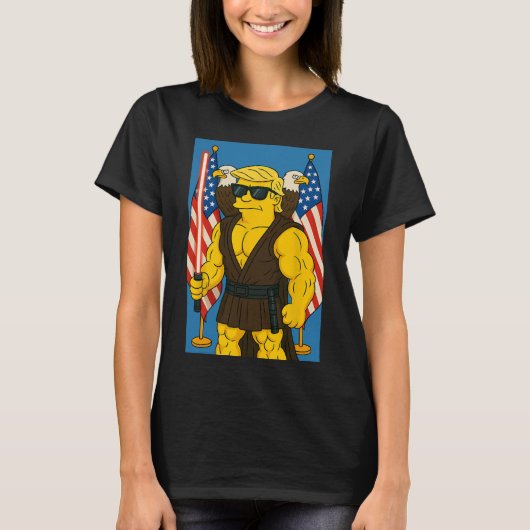 Funny Trump May 4th Be With You Vs Vatican Christi T-Shirt (Vorderseite)