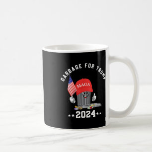 Funny Trump Mega Garbage Can Cartoon Charakter Ame Kaffeetasse