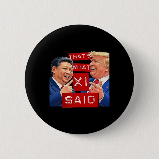Funny Trump Meme Funny Button (Vorderseite)