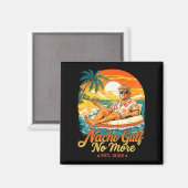 Funny Trump Nacho Gulf No More Gulf Of 2025 Gifts Magnet (Vorderseite/Rückseite)