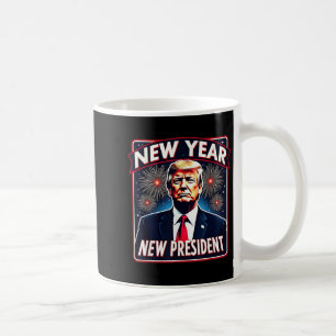 Funny Trump Neues Jahr Party 2025 Trump Neues Jahr Kaffeetasse