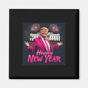 Funny Trump Neues Jahr Party 2025 Trump Neues Jahr Magnet