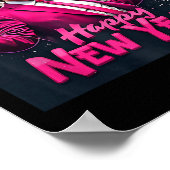 Funny Trump Neues Jahr Party 2025 Trump Neues Jahr Poster (Ecke)