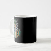 Funny Trump Paddy's Back St Patrick Day Funny Gif Kaffeetasse (Vorderseite Links)