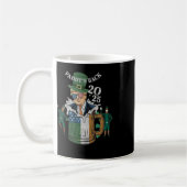 Funny Trump Paddy's Back St Patrick Day Funny Gif Kaffeetasse (Links)