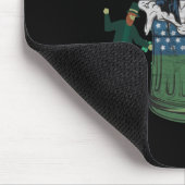 Funny Trump Paddy's Back St Patrick Day Funny Gif Mousepad (Ecke)