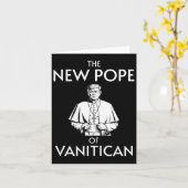 Funny Trump Papst von Vanitican Karte (Gelbe Blume)