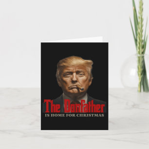 Funny Trump Pate Der Donvater ist Zuhause für Ch Karte