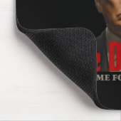 Funny Trump Pate Der Donvater ist Zuhause für Ch Mousepad (Ecke)