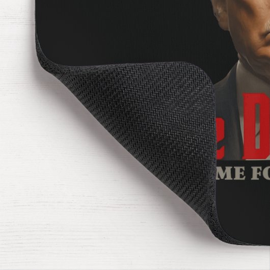 Funny Trump Pate Der Donvater ist Zuhause für Ch Mousepad (Ecke)