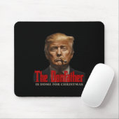 Funny Trump Pate Der Donvater ist Zuhause für Ch Mousepad (Mit Mouse)