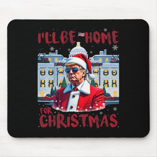 Funny Trump Präsident nochmal werde ich für Chris  Mousepad (Vorne)