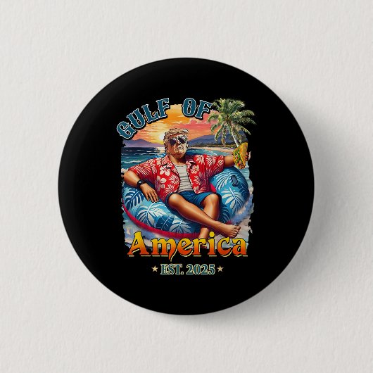 Funny Trump Präsident Shirt Golf von US-Amerika Os Button (Vorderseite)