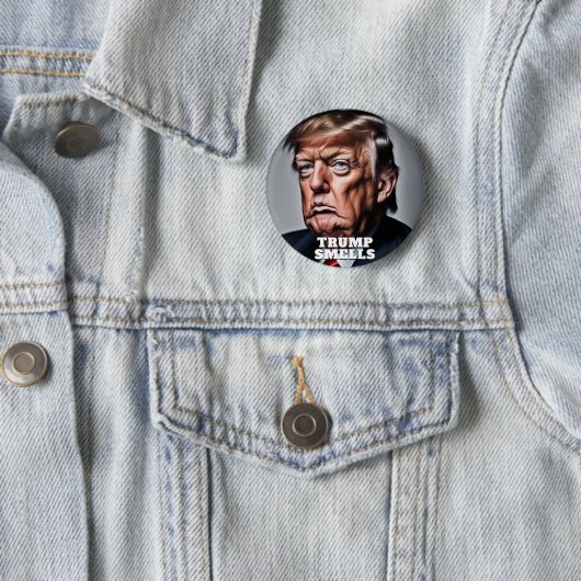 Funny Trump riecht Button (Beispiel)