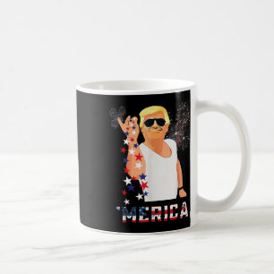 Funny Trump Salz Merica Freiheit 4. Juli Geschenke Kaffeetasse