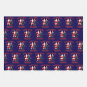 Funny Trump Santa's Favorite President Christmas Geschenkpapier Set (Vorderseite 2)