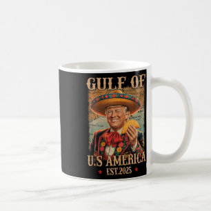 Funny Trump Shirt Americas Gulf Est 2025 Trump Mer Kaffeetasse