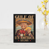 Funny Trump Shirt Americas Gulf Est 2025 Trump Mer Karte (Gelbe Blume)