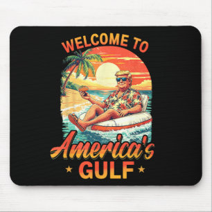Funny Trump Shirt Amerikas Golf Est 2025 Trump Me Mousepad
