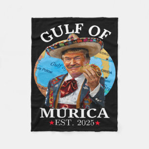 Funny Trump Shirt Golf of murica nach 2025 Trump Fleecedecke