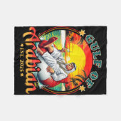 Funny Trump Shirt Golf von Arabian Est 2025 Funny Fleecedecke (Vorderseite (Horizontal))