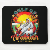 Funny Trump Shirt Golf von Arabian Est 2025 Funny Mousepad (Vorne)