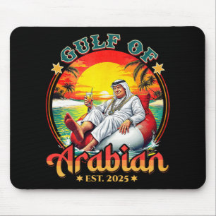 Funny Trump Shirt Golf von Arabian Est 2025 Funny  Mousepad
