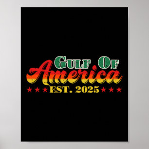 Funny Trump Shirt Golf von US Amerika Osten. 2025  Poster