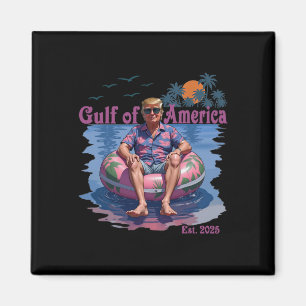 Funny Trump Shirt Gulf of US America 2025 Trump Me Magnet