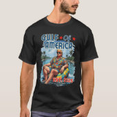 Funny Trump Shirt Gulf of US America Est 2025 (Vorderseite)