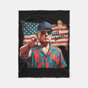 Funny Trump Shirt Gulf of US America Est 2025 2 Fleecedecke