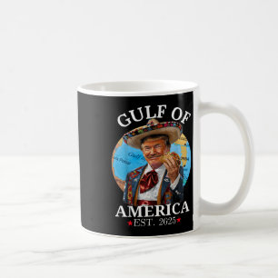 Funny Trump Shirt Gulf of US America Est 2025 Kaffeetasse
