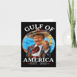 Funny Trump Shirt Gulf of US America Est 2025 Karte