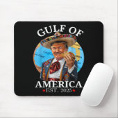 Funny Trump Shirt Gulf of US America Est 2025 Mousepad (Mit Mouse)