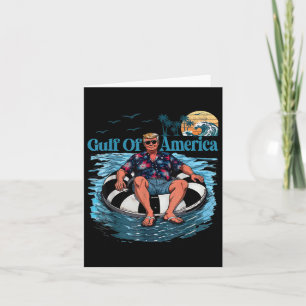 Funny Trump Shirt Gulf of US America Karte