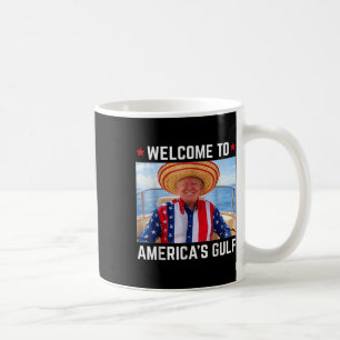 Funny Trump Shirt Gulf of US America Trump America Kaffeetasse