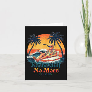 Funny Trump Shirt Nacho Gulf kein Trump Merchan me Karte