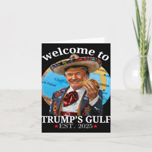 Funny Trump Shirt willkommen in Trumps Golf Trump Karte