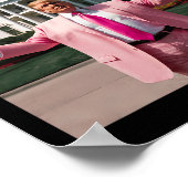 Funny Trump Shirt Zuhause Men Women Poster (Ecke)