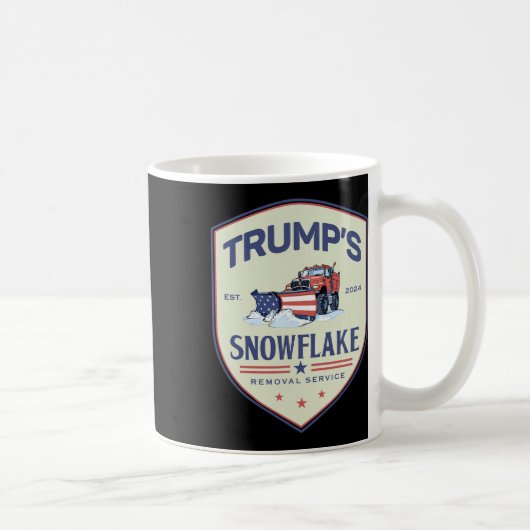Funny Trump Snowflake Removal Service Wahl 202 Kaffeetasse (Rechts)