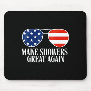Funny Trump Spaß macht Dusche wieder groß Mousepad