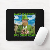 Funny Trump St Patricks Day St Paddys Day Gre Mousepad (Mit Mouse)