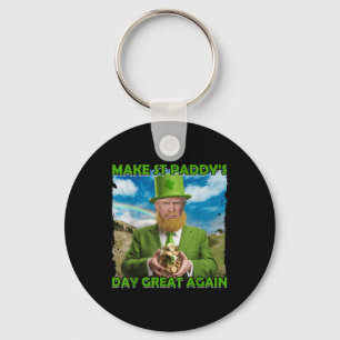 Funny Trump St Patricks Day St Paddys Day Gre Schlüsselanhänger