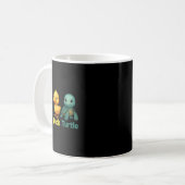 Funny Trump Subtle Fox Duck Turtle Süße Tier 2 Kaffeetasse (Vorderseite Links)