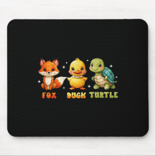 Funny Trump Subtle Fox Duck Turtle Süße Tier Mousepad