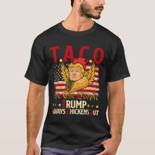 Funny Trump Taco Joke Anti Trump Protest T-Shirt 2