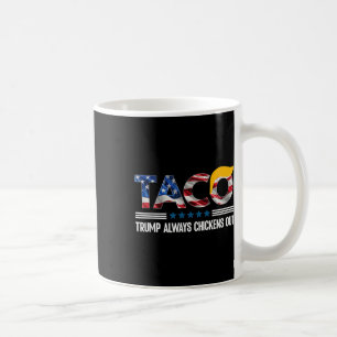 Funny Trump Taco Trump immer Chickens out _6 Kaffeetasse