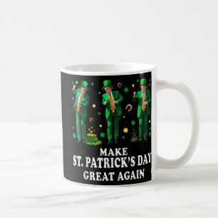 Funny Trump tanzen St. Patricks Day Great Ag Kaffeetasse