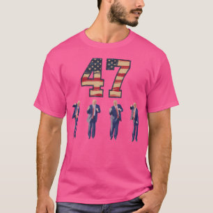 Funny Trump tanzt Amerika 47 Trump tanzt Men Wom T-Shirt